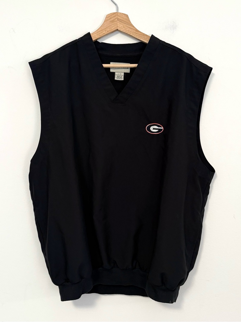 Cutter & Buck Georgia Bulldogs UGA College Logo Pullover Vest